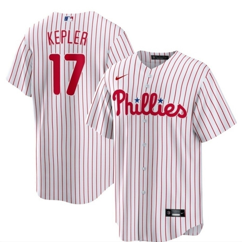 Max Kepler Philadelphia Phillies White Home Jersey Mens Medium NWOT